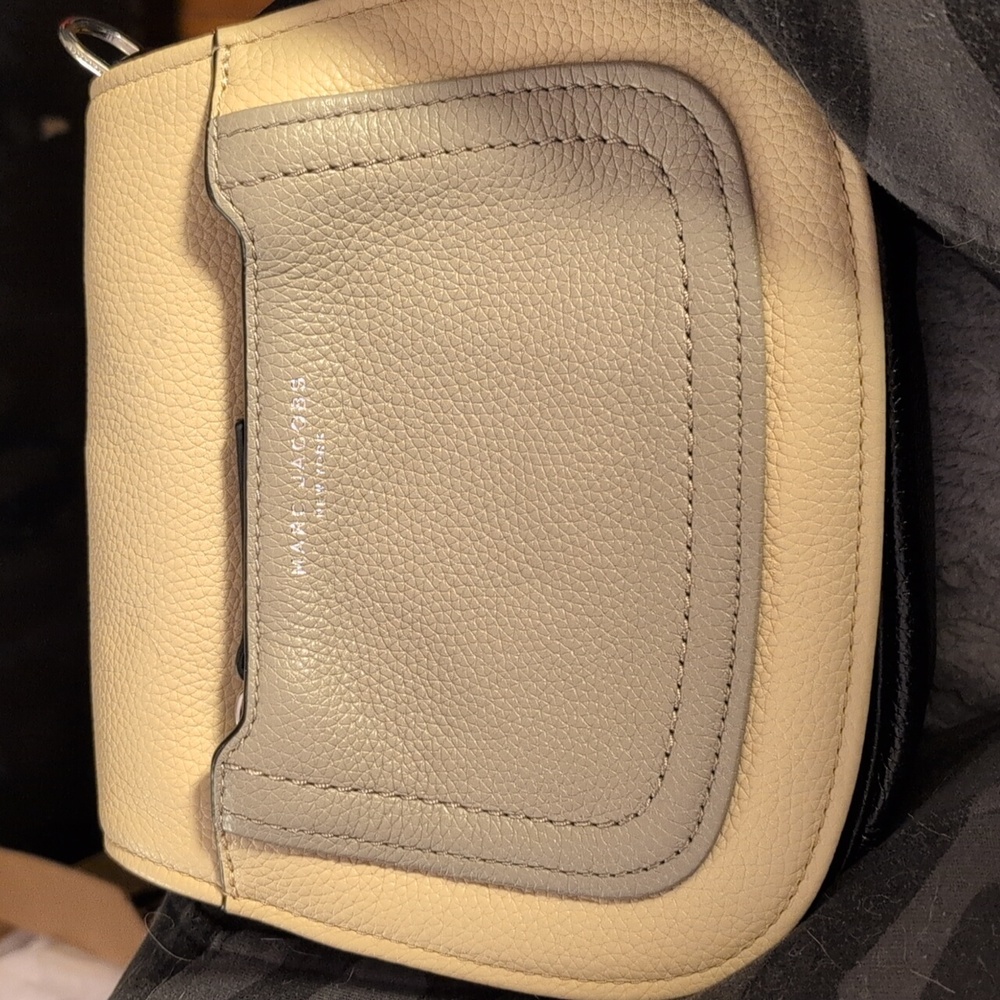 MARC JACOBS Empire City Mini Leather Messenger Bag